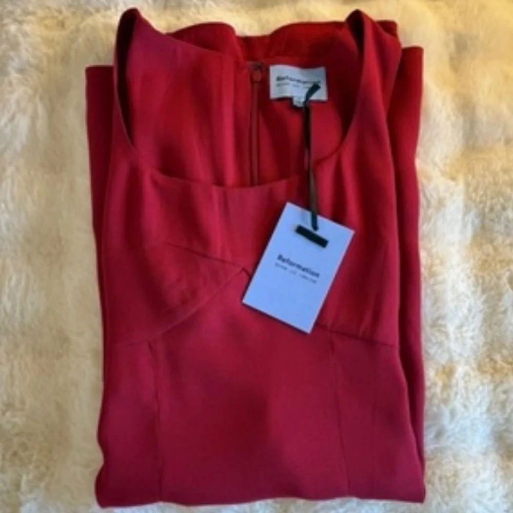 Reformation x Devon Lee Carlson Cher Dress In Rubies, brand new, never worn. - Picture 4 of 5